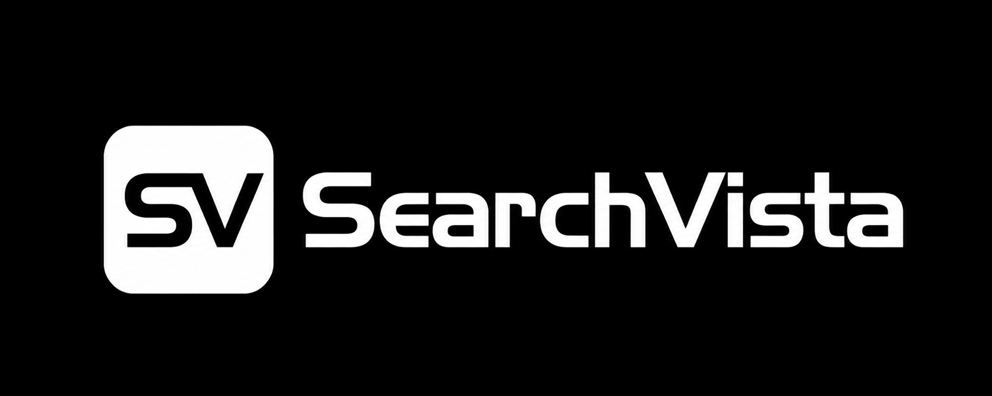 SearchVista simple logo